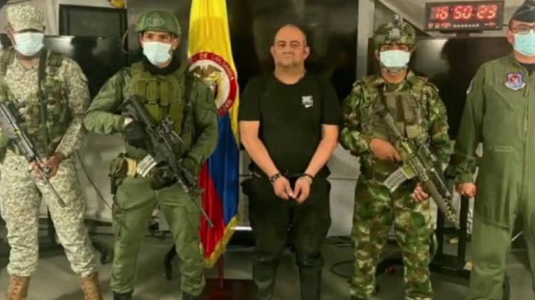 Operativo que dio con la captura de “Otoniel”.