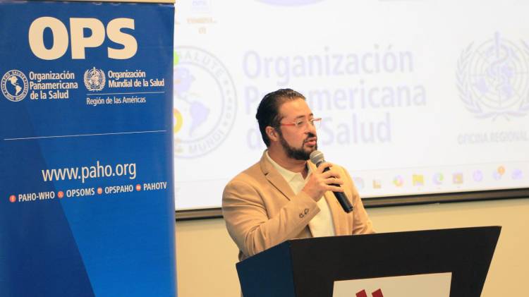 Gilberto Eskildsen, consultor del proyecto Tracoma para OPS en Panamá.