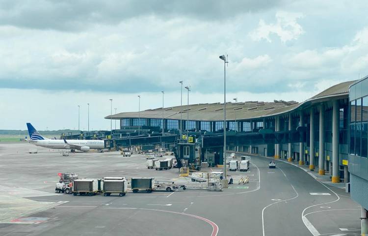 El Aeropuerto Internacional de Tocumen.