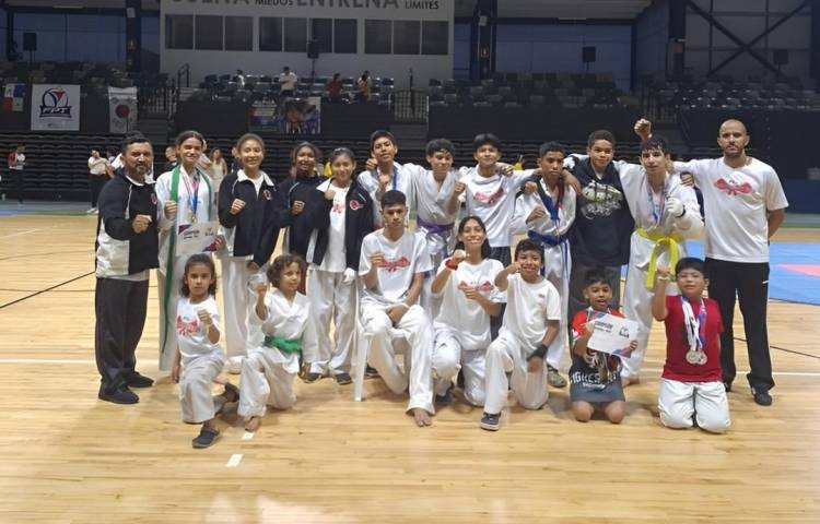 Tigres Rojos rugieron en el Torneo Nacional de Taekwondo