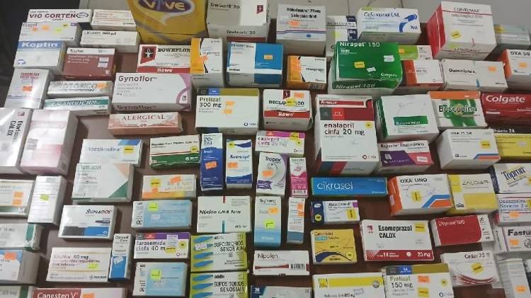 Los medicamentos fueron robados de una farmacia en Cerro Silvestre, distrito de Arraiján.