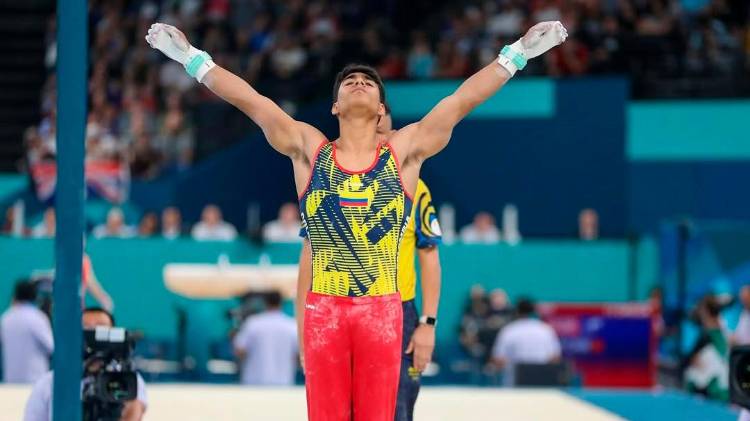 Ángel Barajas medallista olímpico.