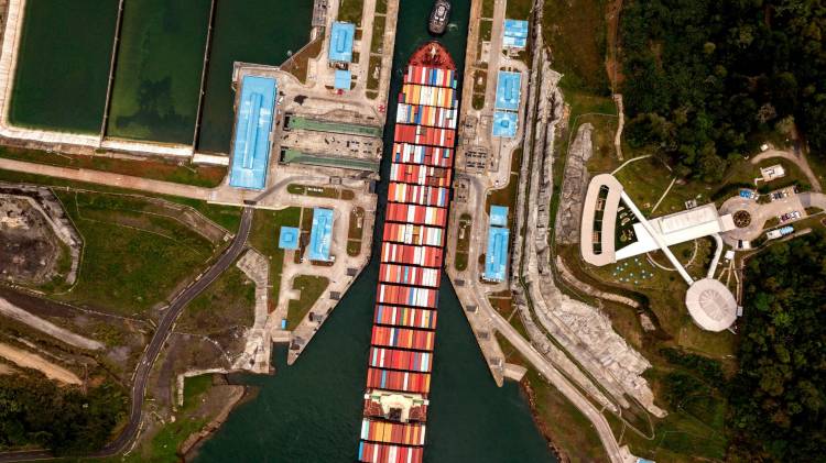 El canal ampliado nicaragüense tendría mas capacidad que el de Panamá.