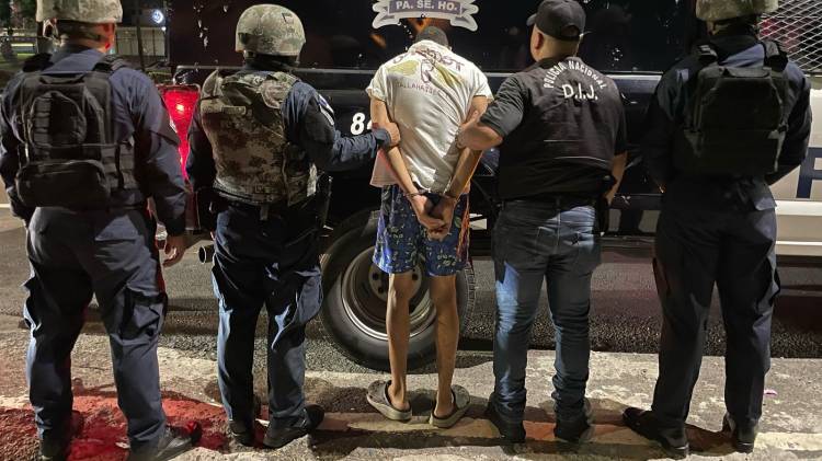 Será llevado ant el juez de garantías para ser procesado por su delito y le espera años de cárcel.