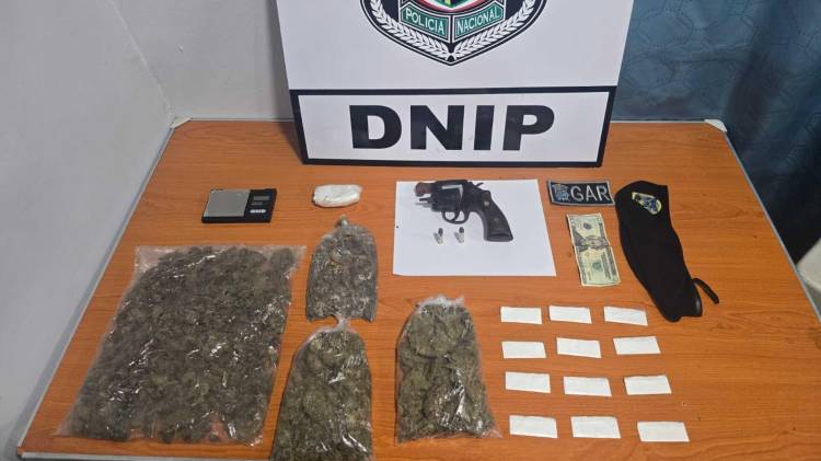 Los indicios fueron puestos a órdenes de las autoridades judiciales tras el operativo.