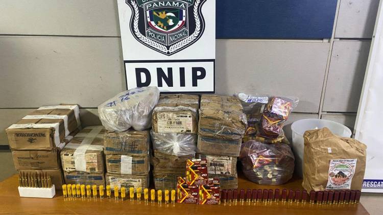 Las balas estaban listas para ser distribuidas, según las autoridades.