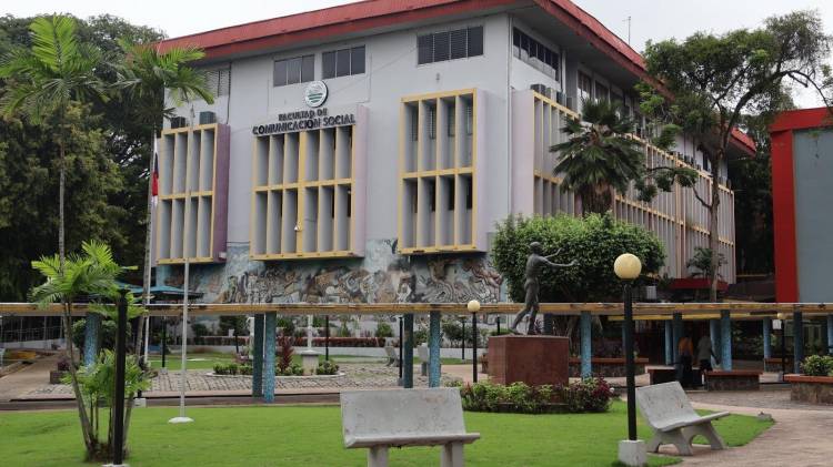 La facultad de Comunicación Social de la Universidad de Panamá.