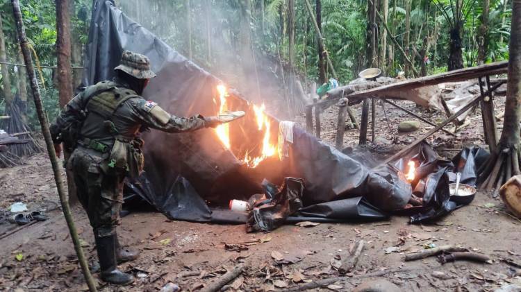 Minería ilegal: capturan a 8 colombianos en Guna Yala [VIDEO]