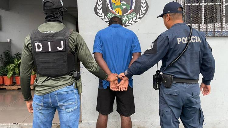 Un sujeto resultó aprehendido durante el operativo en Los Lagos, Colón.