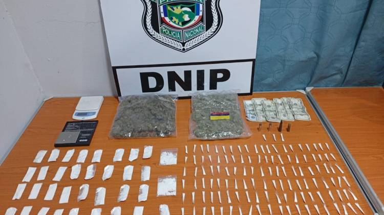 Indicios decomisados durante operativos contra el microtráfico en la ciudad capital.