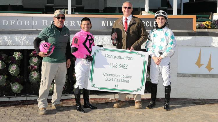 Sáez galopa en Churchill Downs