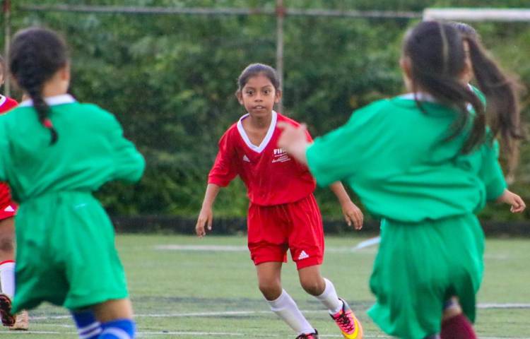 Niñas demostaron su talento.