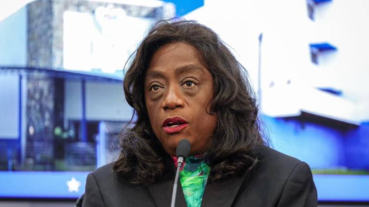 La ministra Lucy Molinar.