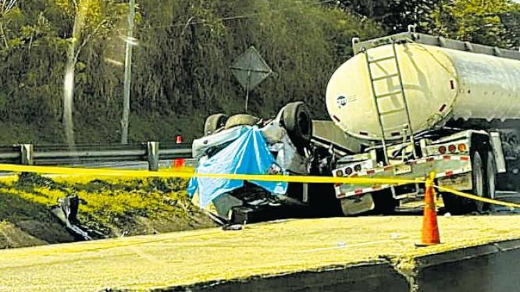 Se iniciaron las investigaciones de este accidente en el corredor para deslindar responsabilidades.