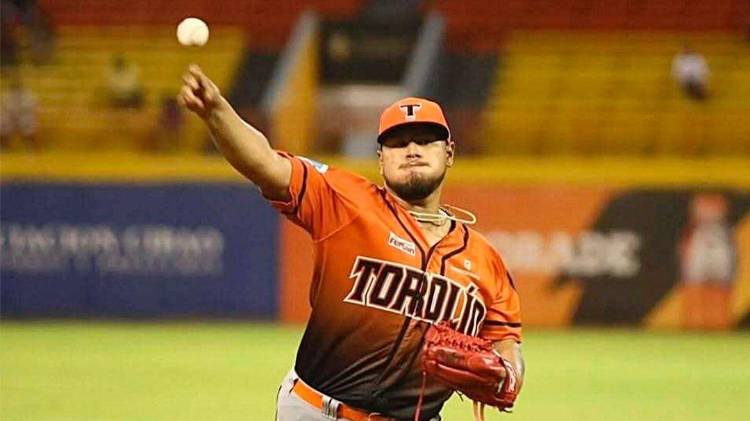 Jaime Barría de los Toros del Este.