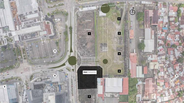 Vista referencial del área de San Francisco donde se proyecta la nueva sede del Museo de Arte Contemporáneo de Panamá, un espacio que busca integrar arte, ciudad y comunidad.