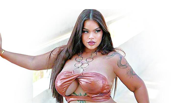 La modelo y creadora de contenido Gracie Bon.