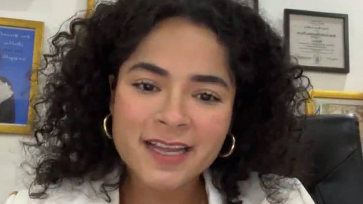 La alcaldesa de San Miguelito, Irma Hernández.