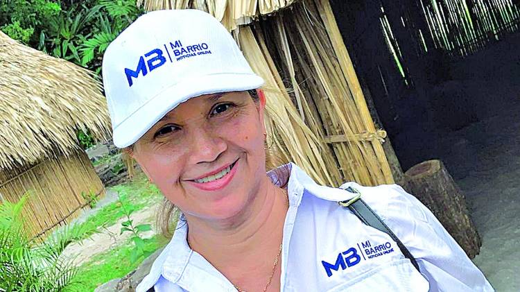 Periodista Joany de Gracia.