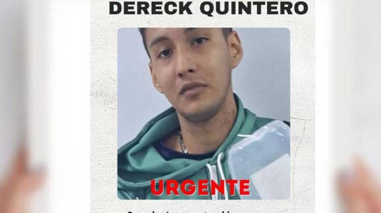 Aparece estudiante Derek Quintero