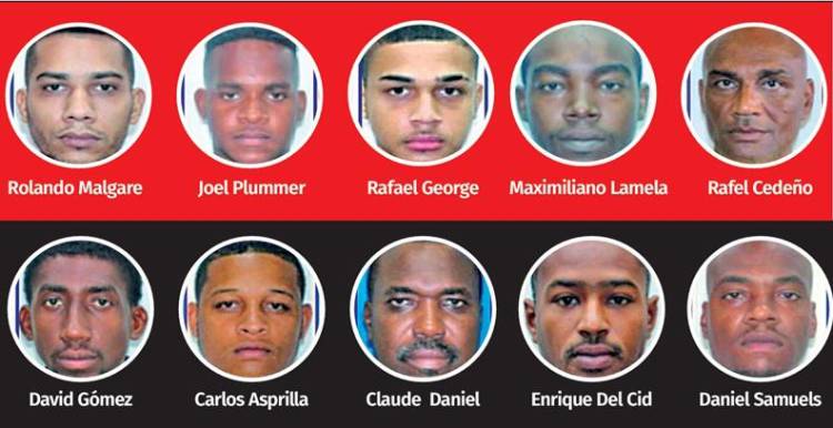 Buscan a estos 10 sujetos por drogas
