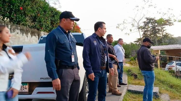 Procurador dirigió el operativo.