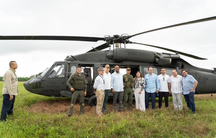 Crimen transnacional y migración, temas de reunión entre Panamá, Colombia y EE.UU.