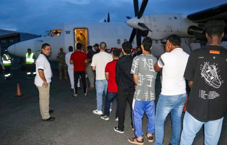 El vuelo salió este sábado 24 de agosto.