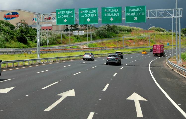 Ayer, el MOP inauguró la carretera “Tramo Puente de Las Américas - Arraiján”.