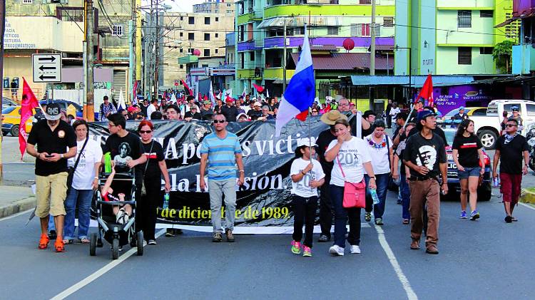 Cada año se realizaban marchas en recordación de las víctimas.