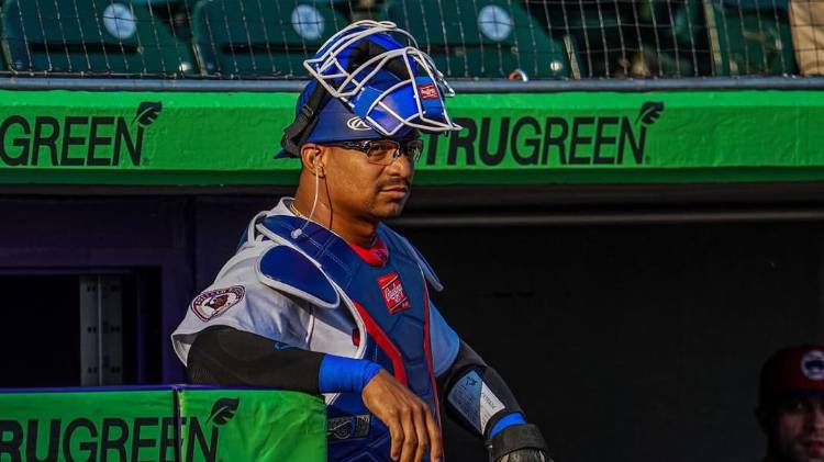Christian Bethancourt de los Buffalo Bisons.