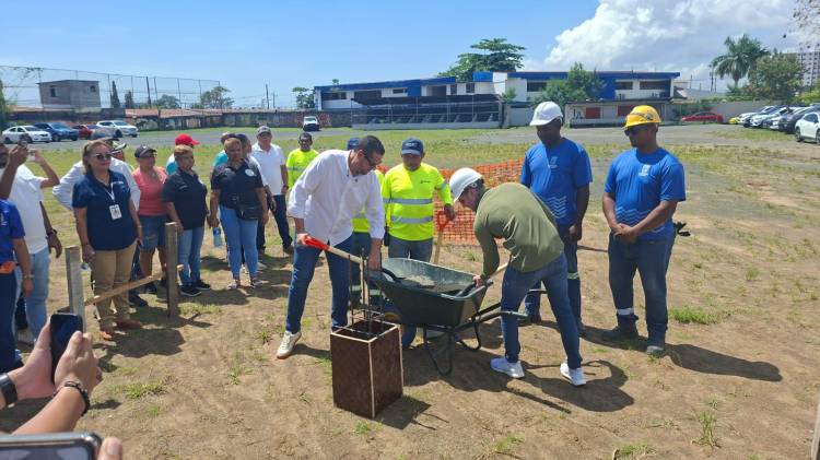 Las Acacias contará con moderna cancha deportiva