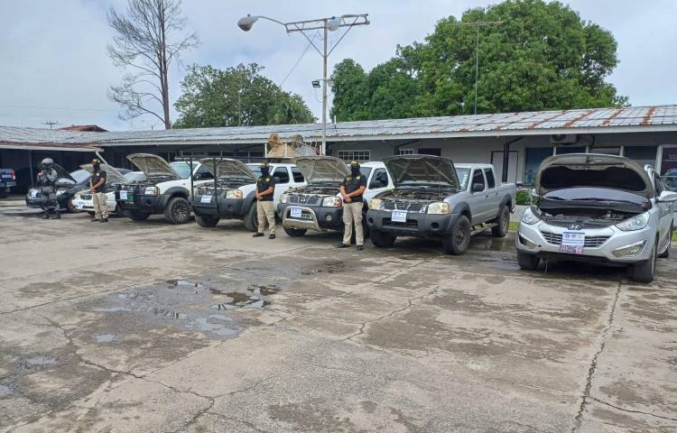 Recuperan 9 autos en la provincia de Veraguas