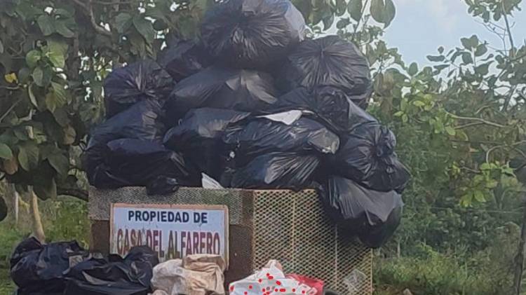 Tras la Navidad, La Chorrera enfrenta problemas de limpieza en varias barriadas