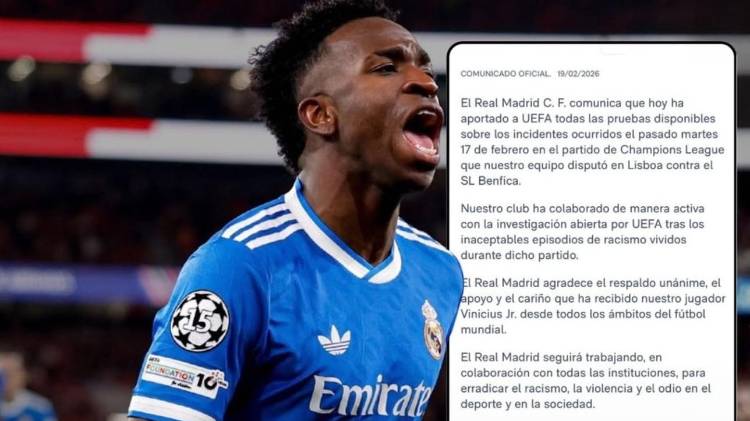 Caso de racismo: El Real Madrid presentó pruebas ante la UEFA