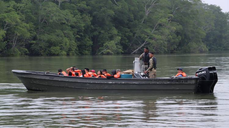 La jornada de movilización se desarrolló desde la Terminal de Transporte de Albrook.