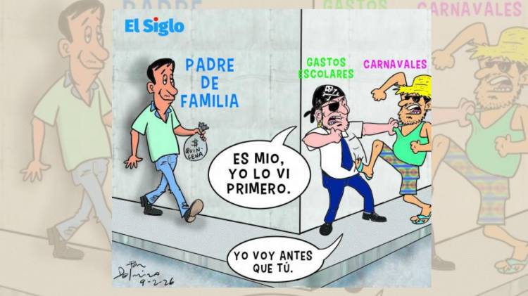 Caricatura del 9 de febrero de 2026
