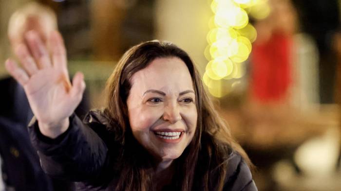 Líder venezolana y Premio Nobel de Paz 2025, María Corina Machado. EFE