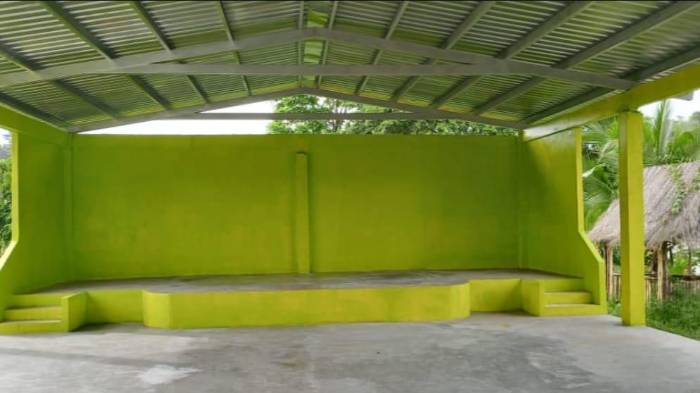 Mejoras en la infraestructura de la casa local de la comunidad de San Lucas.