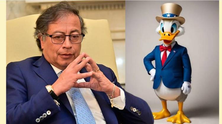 Petro dice que EE.UU. le retiró la visa: ‘Ya vi al Pato Donald varias veces’