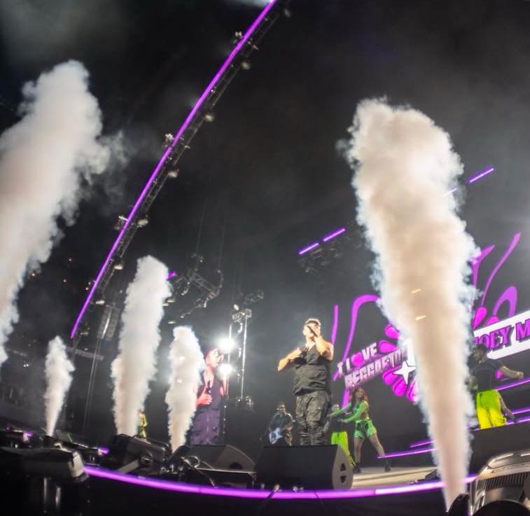 Joey Montana agradeció al público mexicano por la energía que transmitieron a lo largo del show.