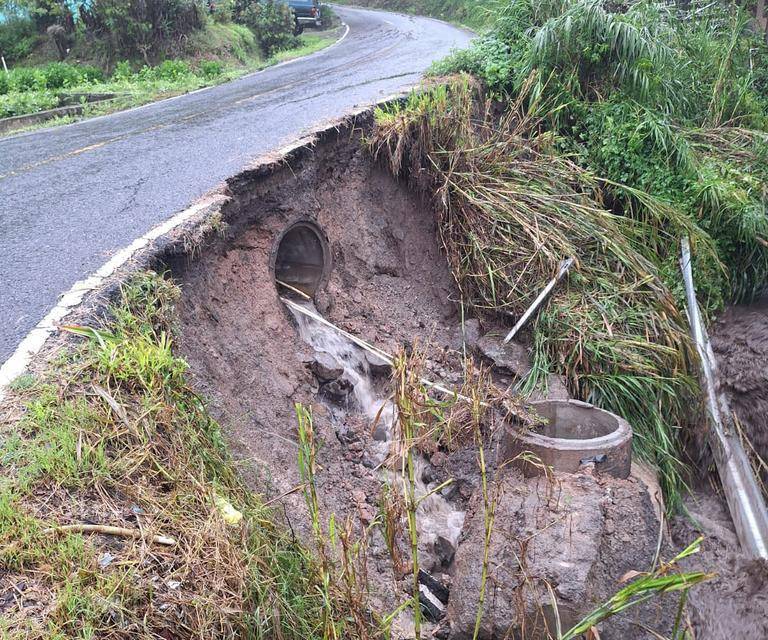 Fuertes lluvias causan inundaciones y viviendas afectadas en la capital