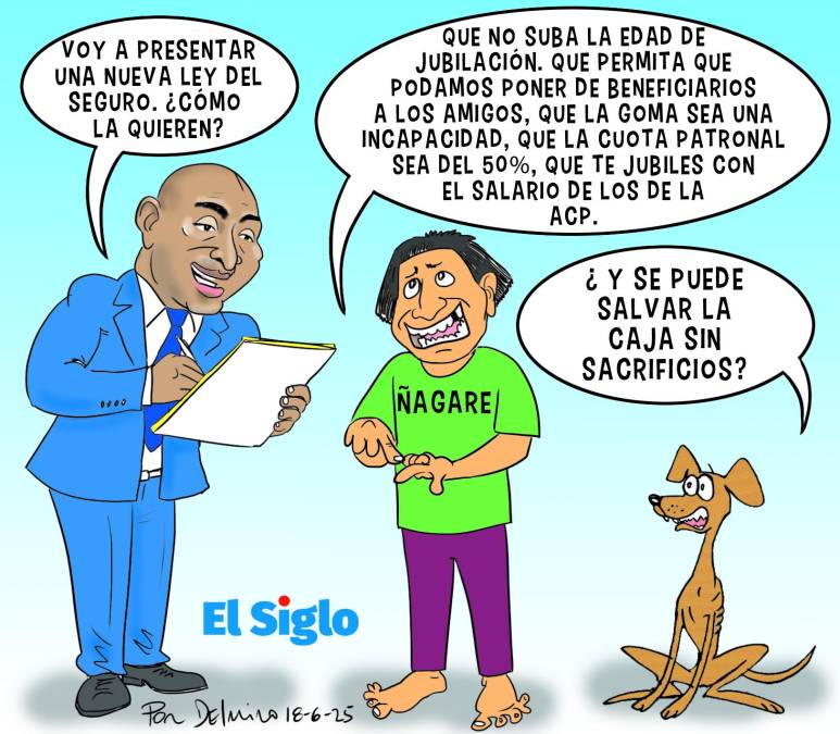 Caricatura del 18 de junio de 2025