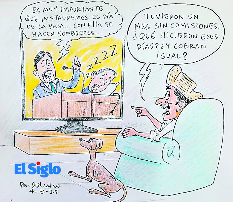 Caricatura del 4 de agosto de 2025