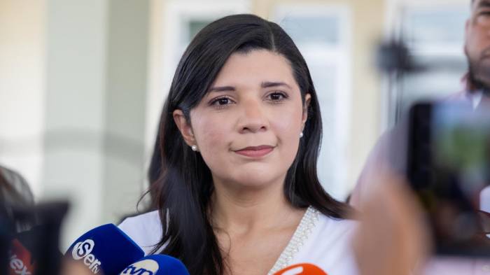 La ministra de Trabajo y Desarrollo Laboral, Jackeline Muñoz.