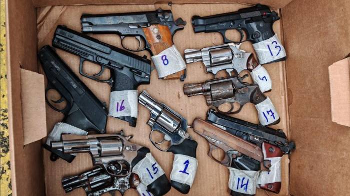 San Miguelito | Sacan más de 50 armas de fuego del popular distrito