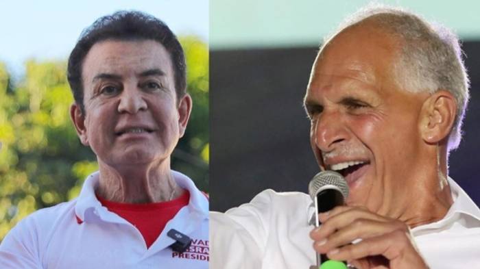 Salvador Nasralla y “Tito” Asfura (este último el favorito de Trump).