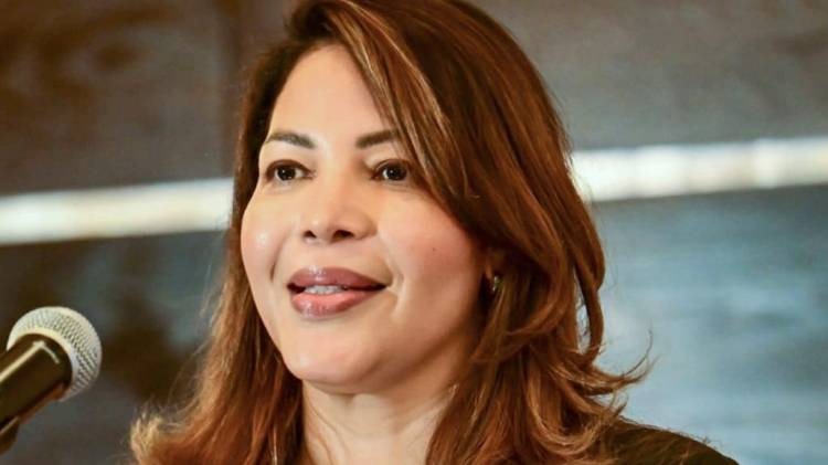 Capitana Ilma Velásquez, secretaria general UNPAC