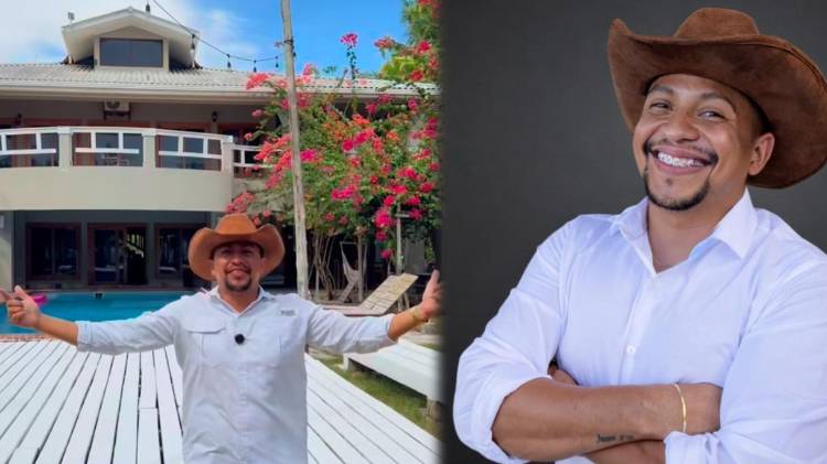 El Chiri presentó la mansión en Las Lajas, Chiriquí, donde 17 famosos competirán por $10 mil y un viaje todo pago.