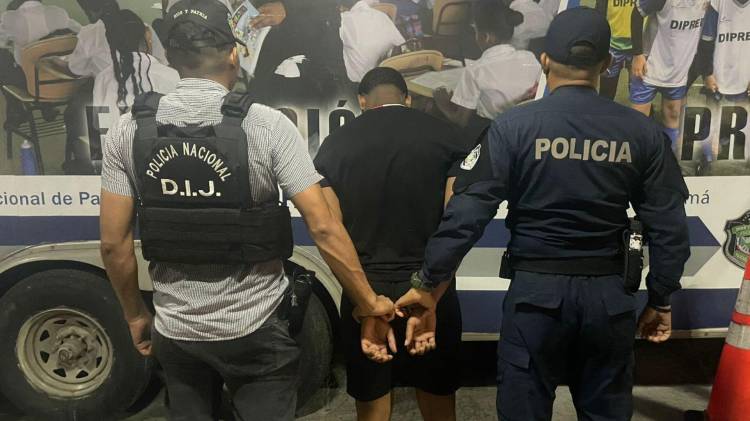 La captura se logró horas después del incidente.